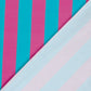 French Terry Streifen – Blau