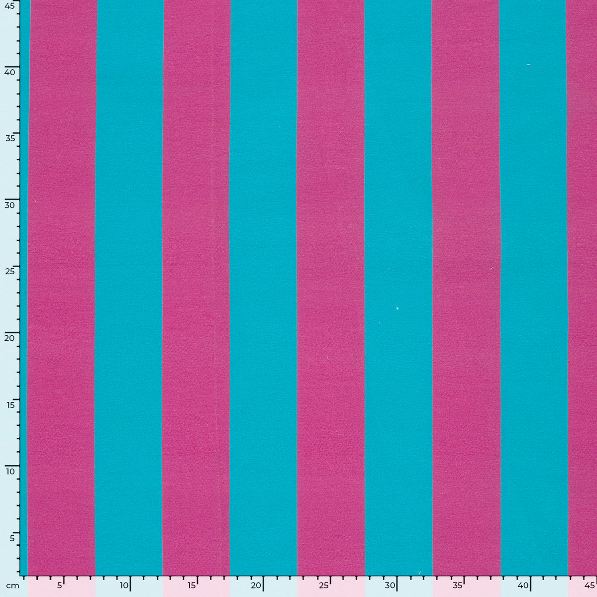 French Terry Streifen – Blau