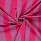 French Terry Streifen – Fuchsia