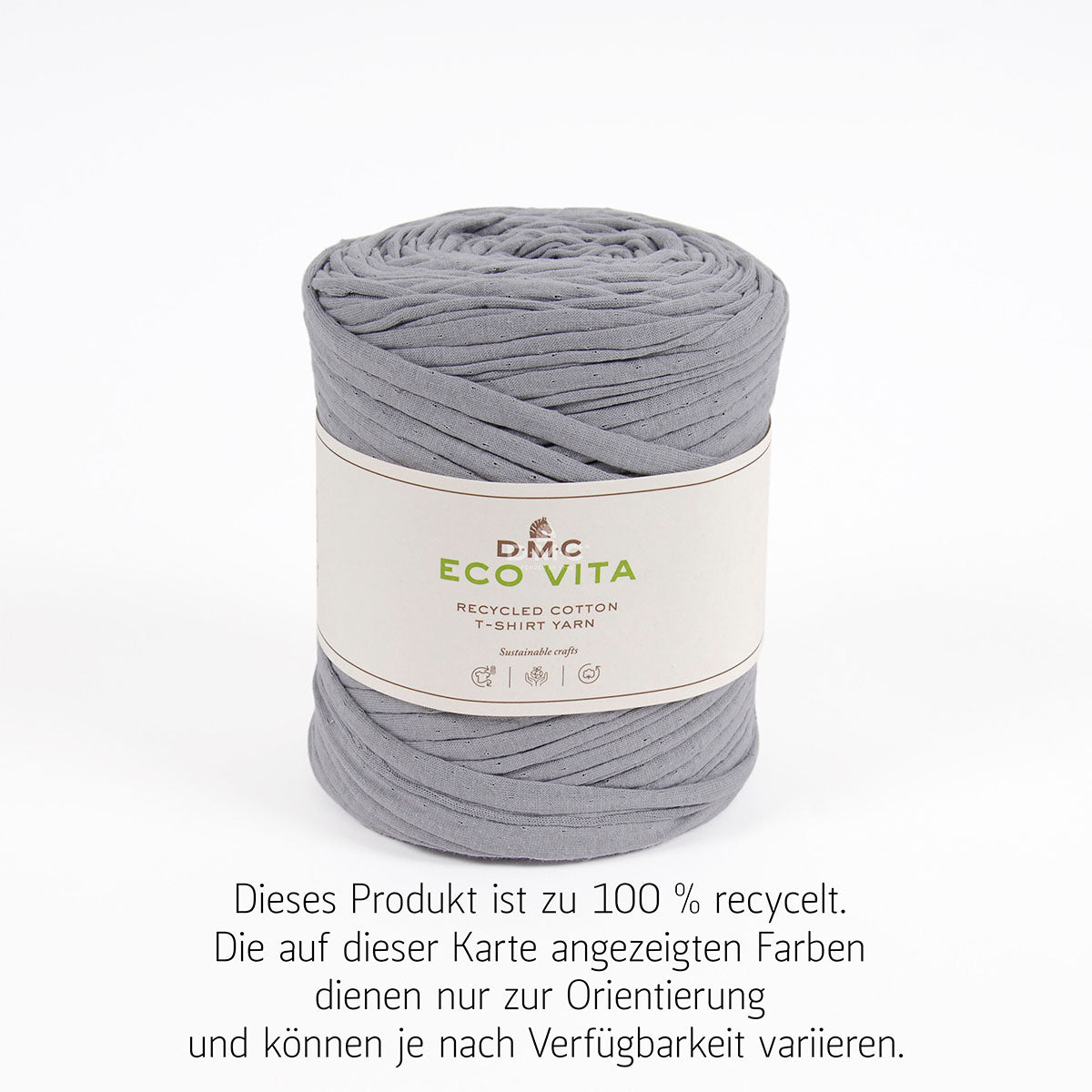Eco Vita T-Shirt Yarn – DMC – 003 grau