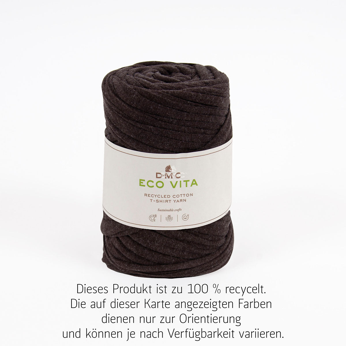 Eco Vita T-Shirt Yarn – DMC – 981 braun