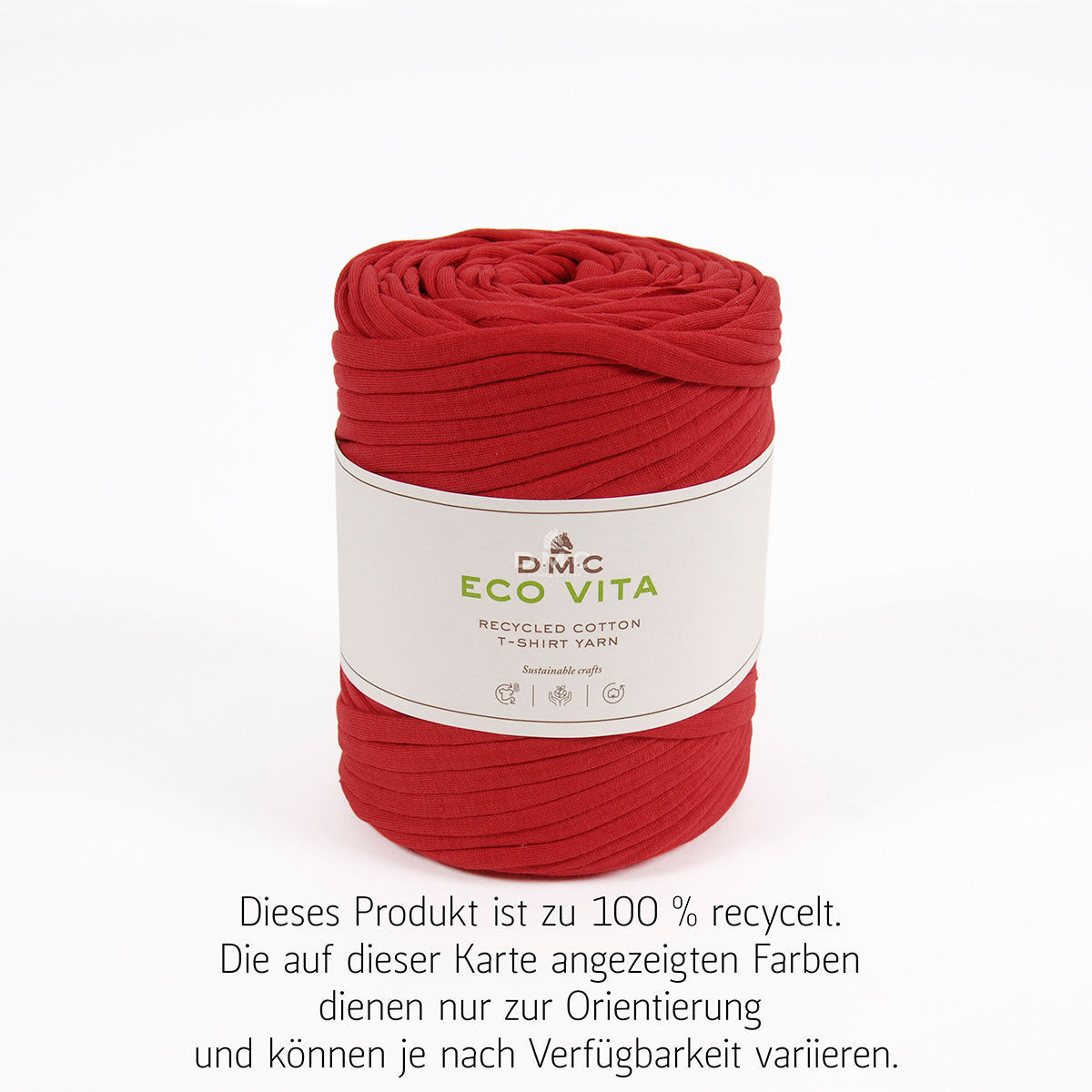 Eco Vita T-Shirt Yarn – DMC – 730 rot