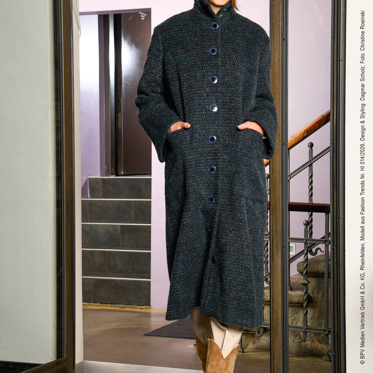 Wollstoff mit Alpaka – Multicolor – Fashion Trends Inspiration