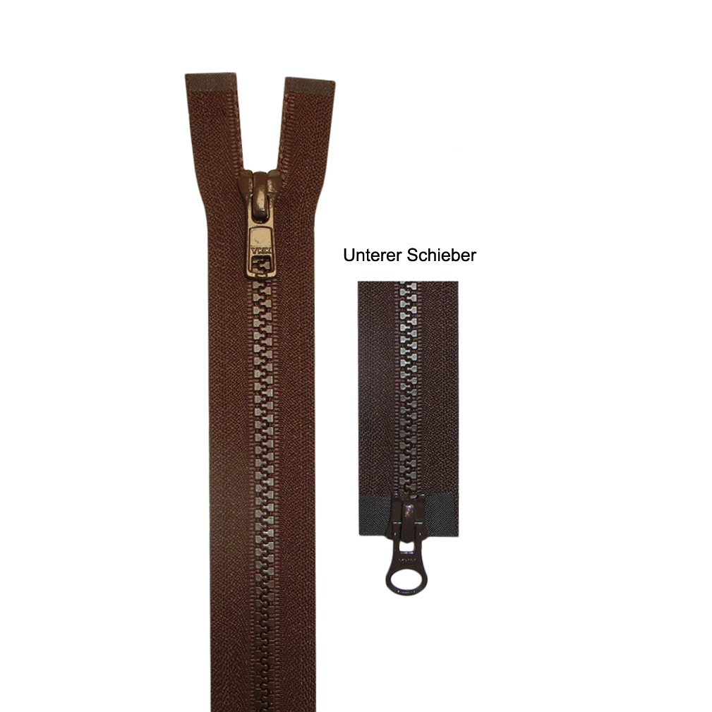 YKK Vislon-Reißverschluss – teilbar – 5 mm – 50 cm