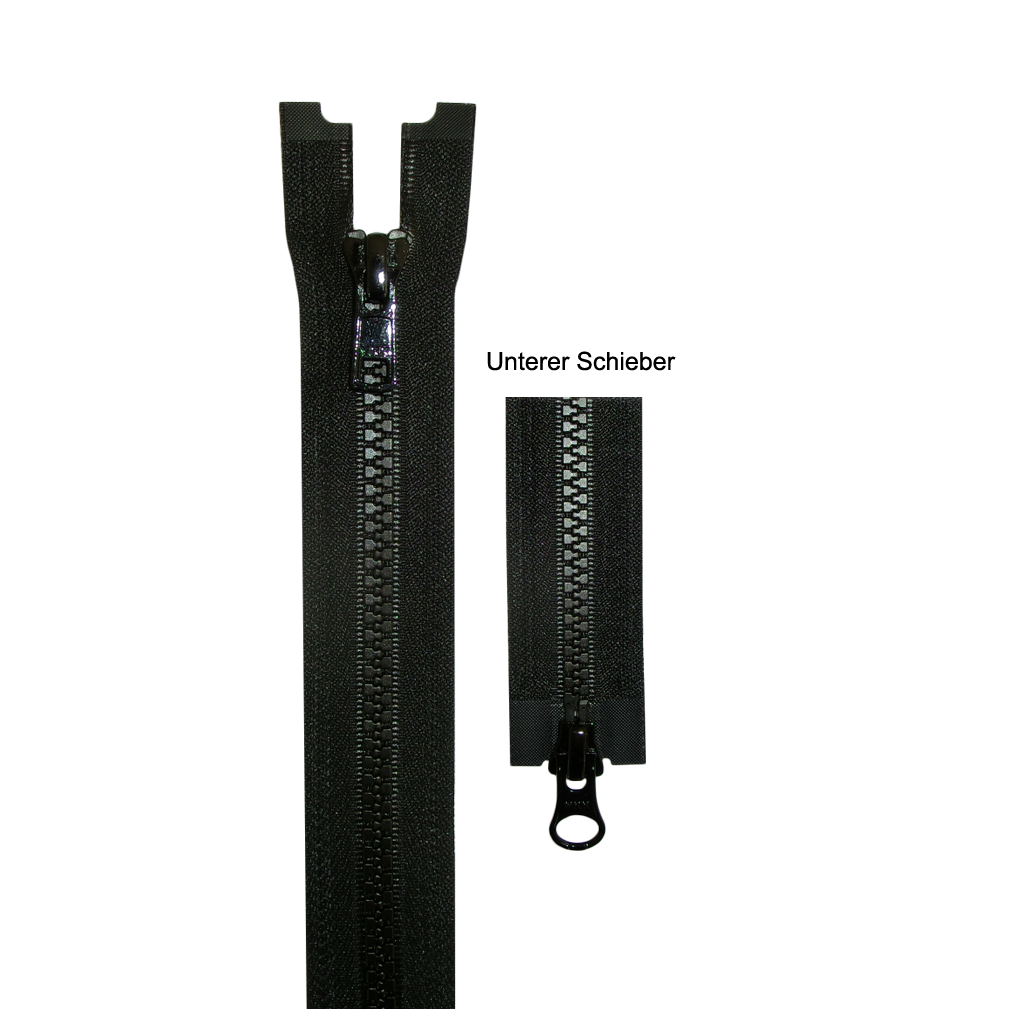 YKK Vislon-Reißverschluss – teilbar – 5 mm – 80 cm