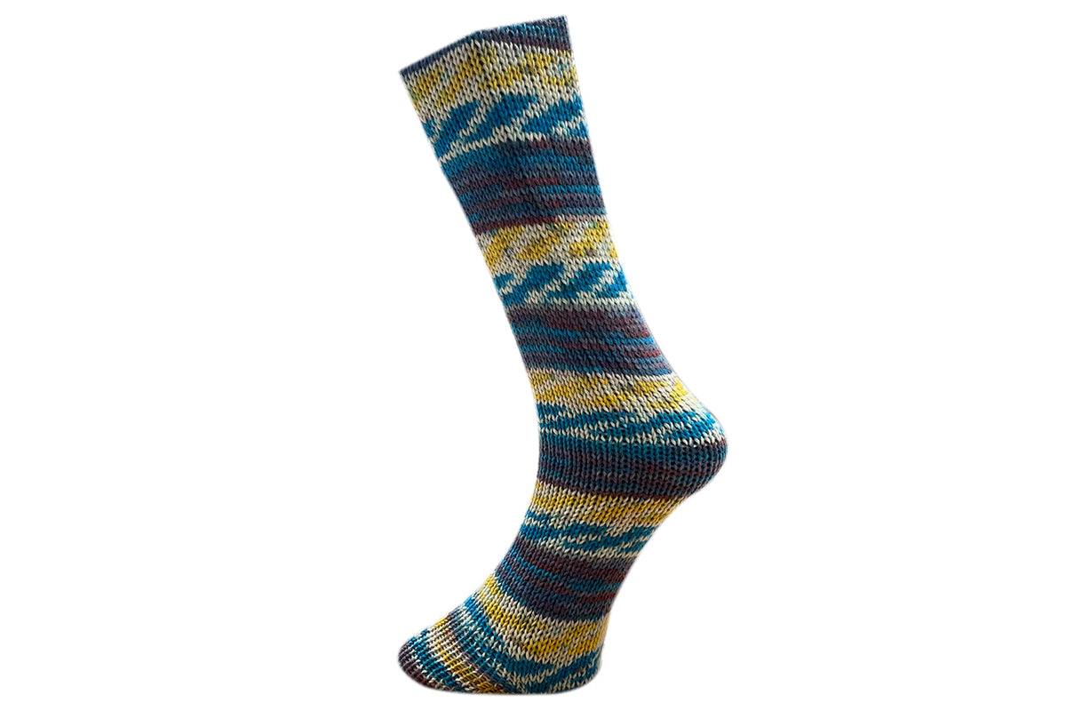 Mally Socks – Ferner Wolle – Farbe 553-22