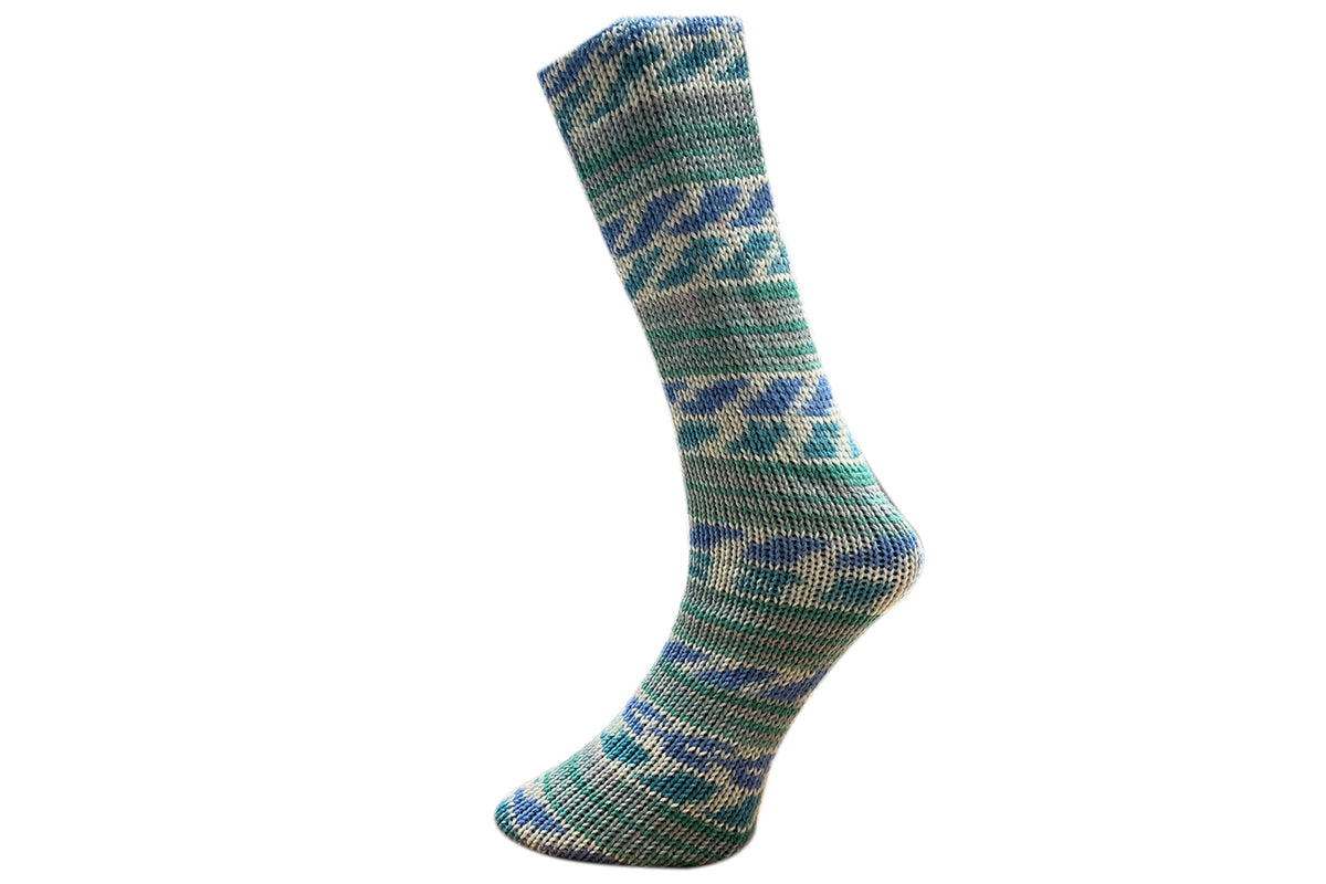 Mally Socks – Ferner Wolle – Farbe 555-22