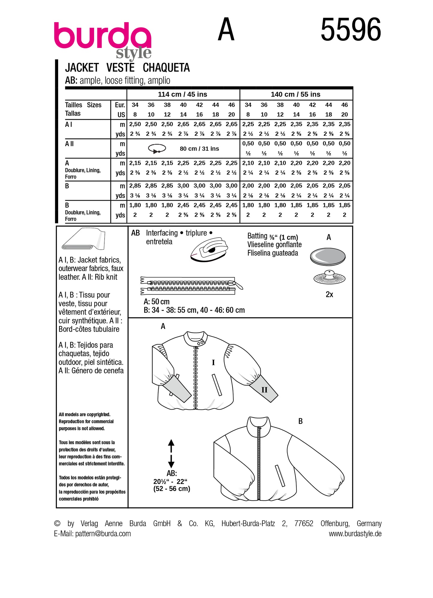 Burda 5596