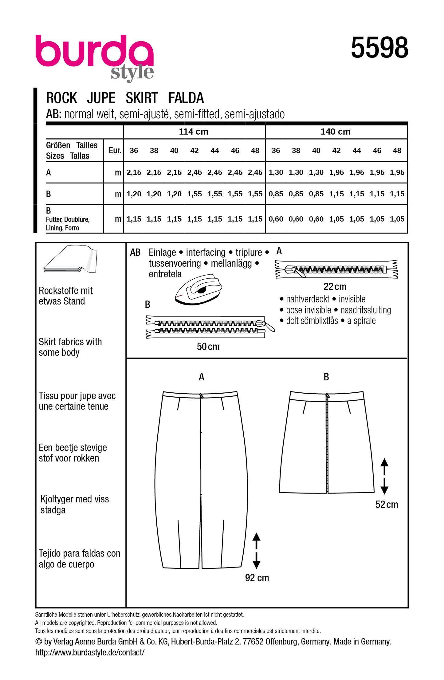 Burda 5598