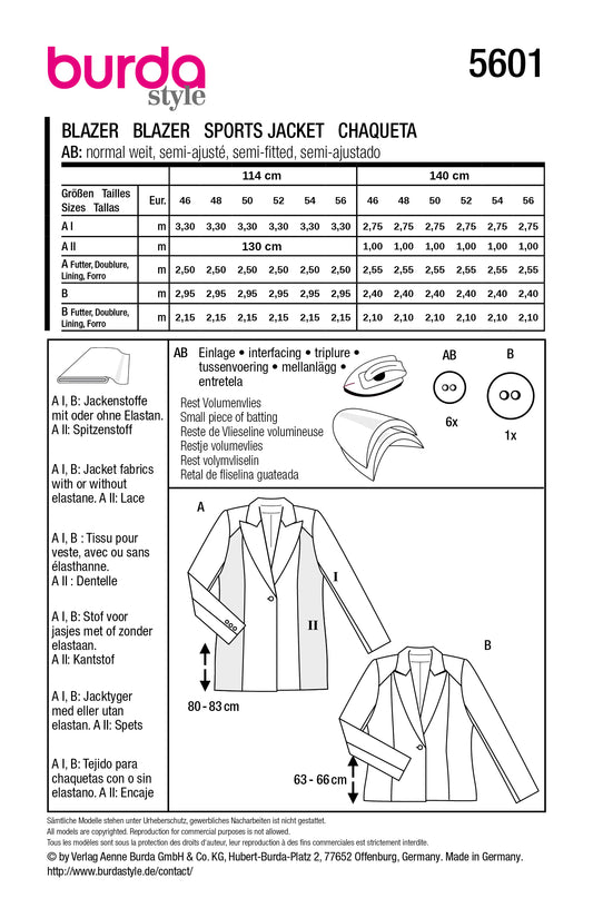 Burda 5601