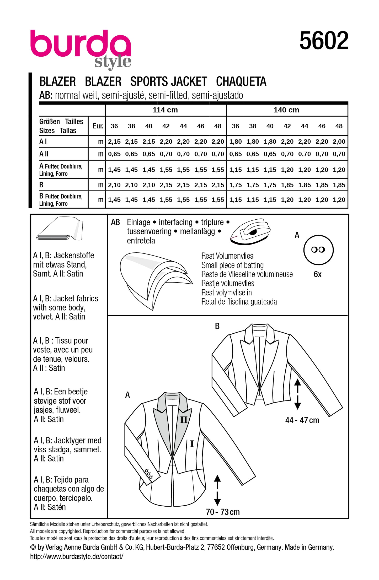 Burda 5602