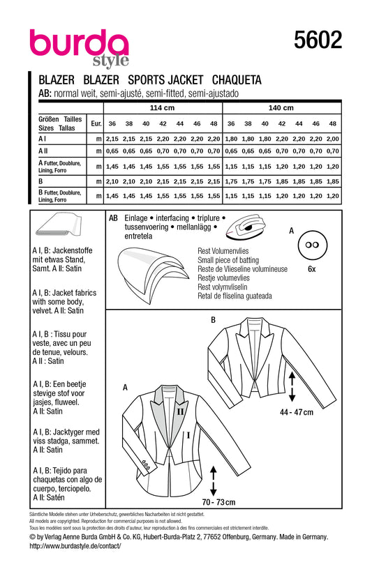 Burda 5602