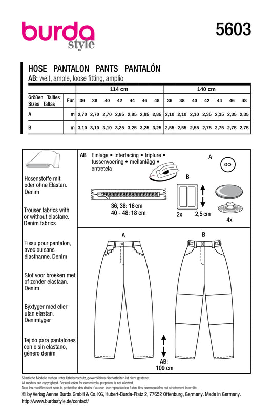 Burda 5603