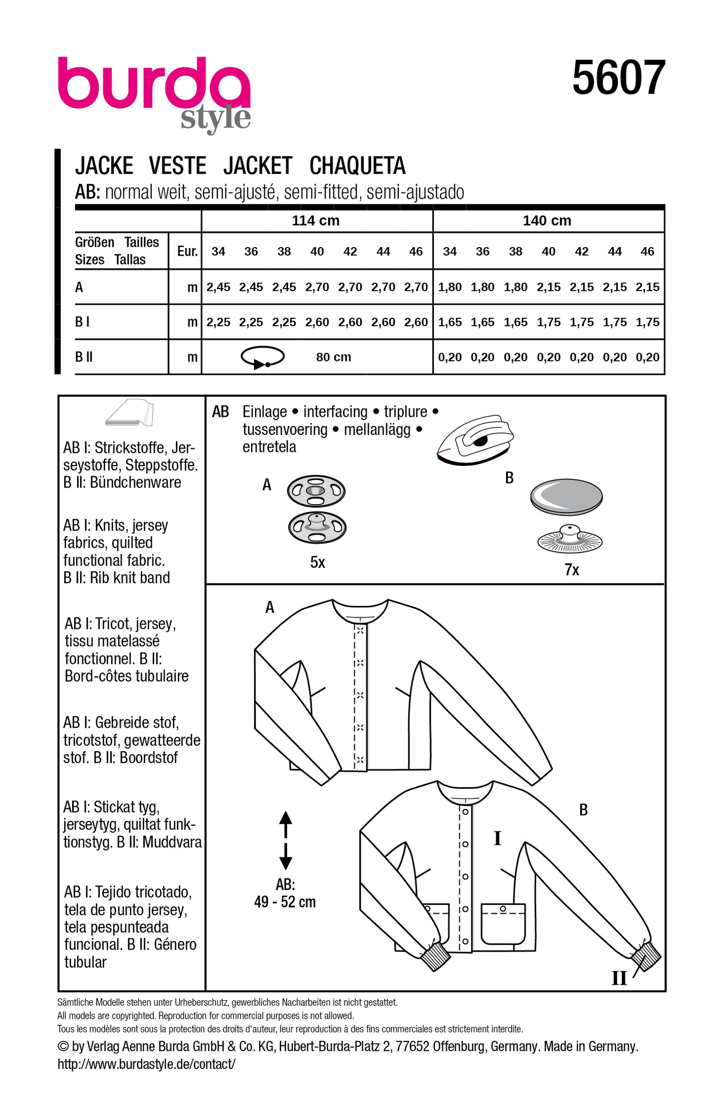 Burda 5607