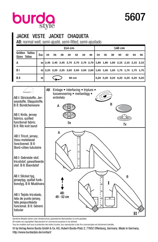 Burda 5607