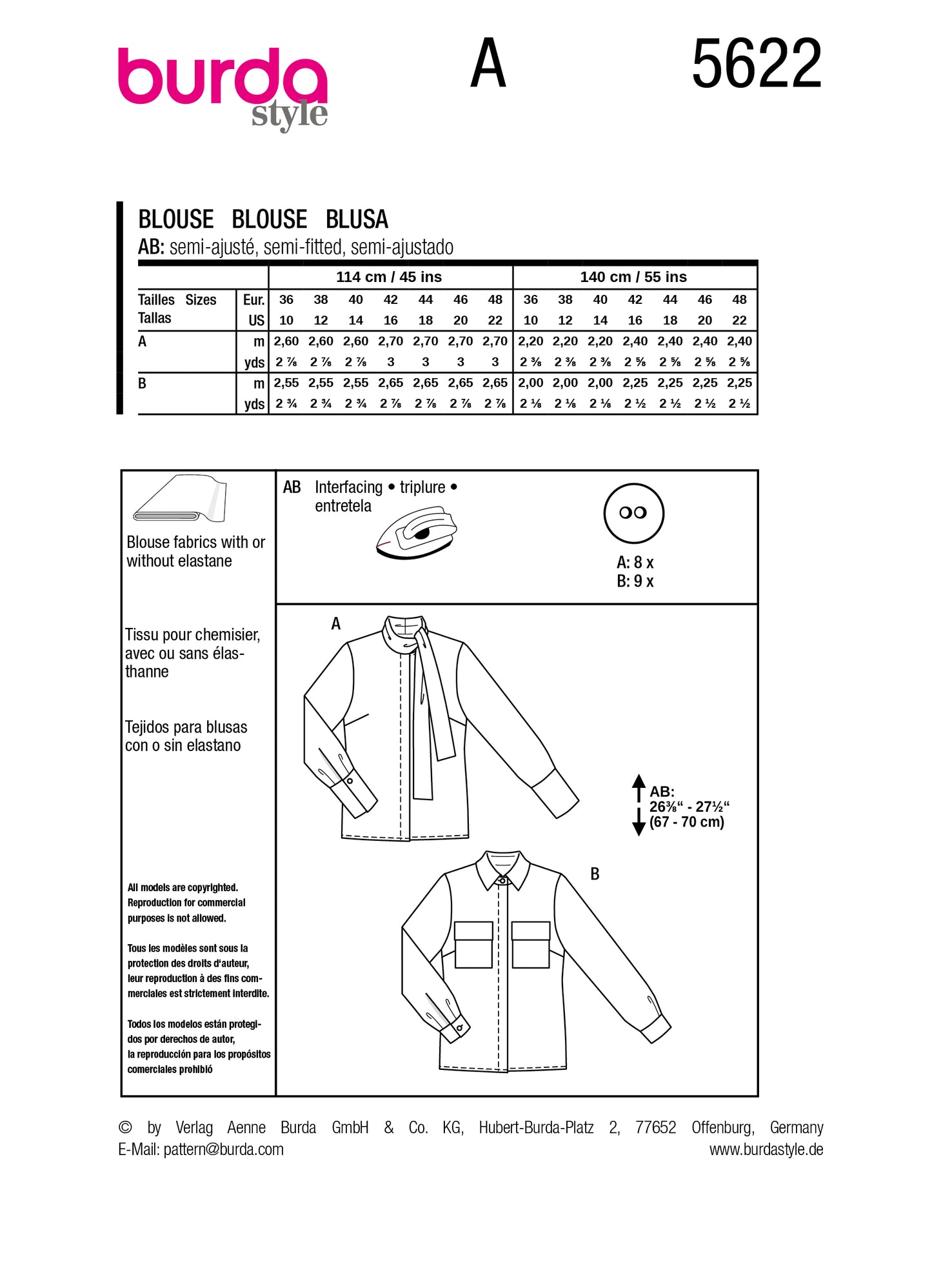 Burda 5622