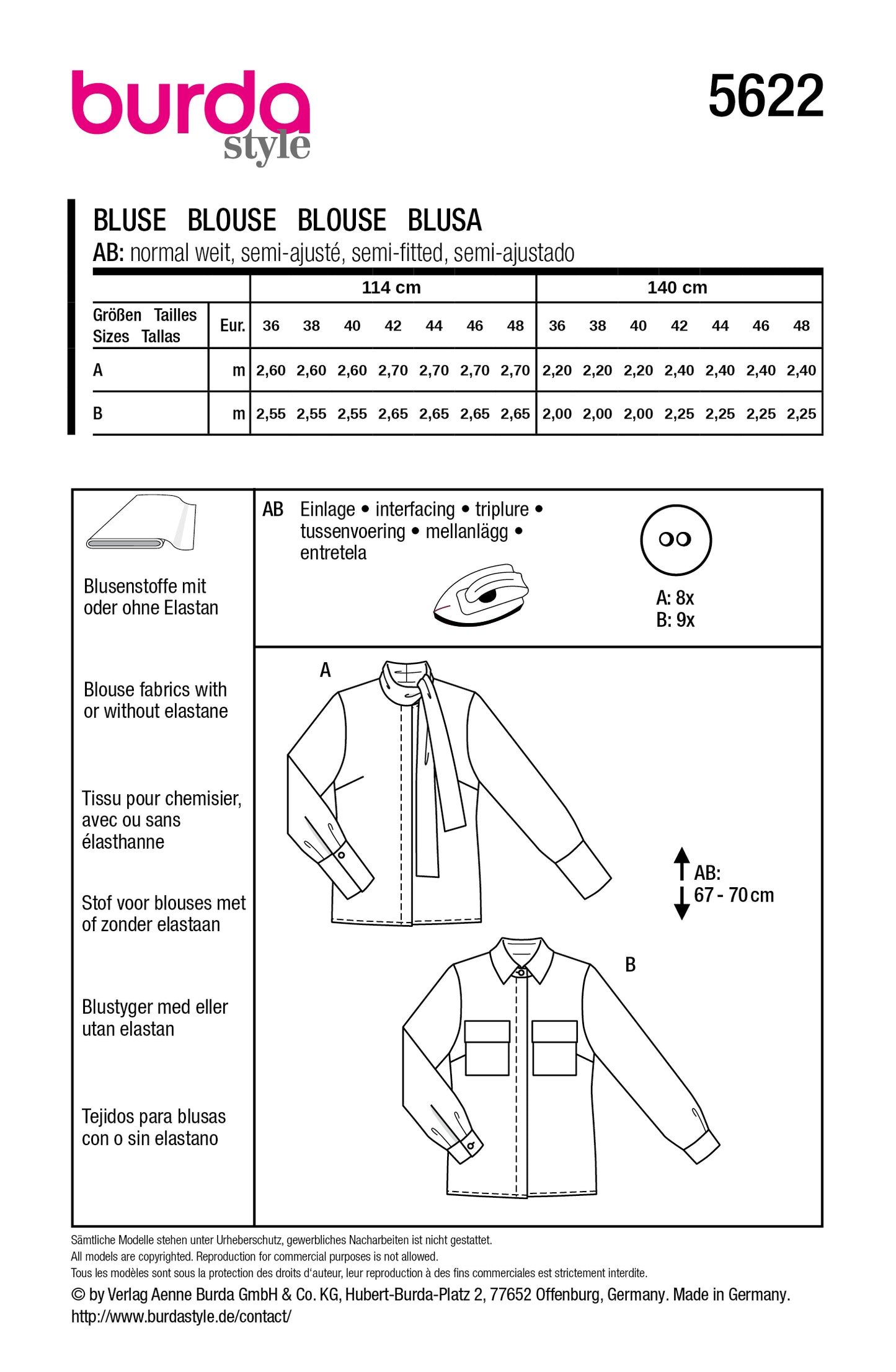 Burda 5622