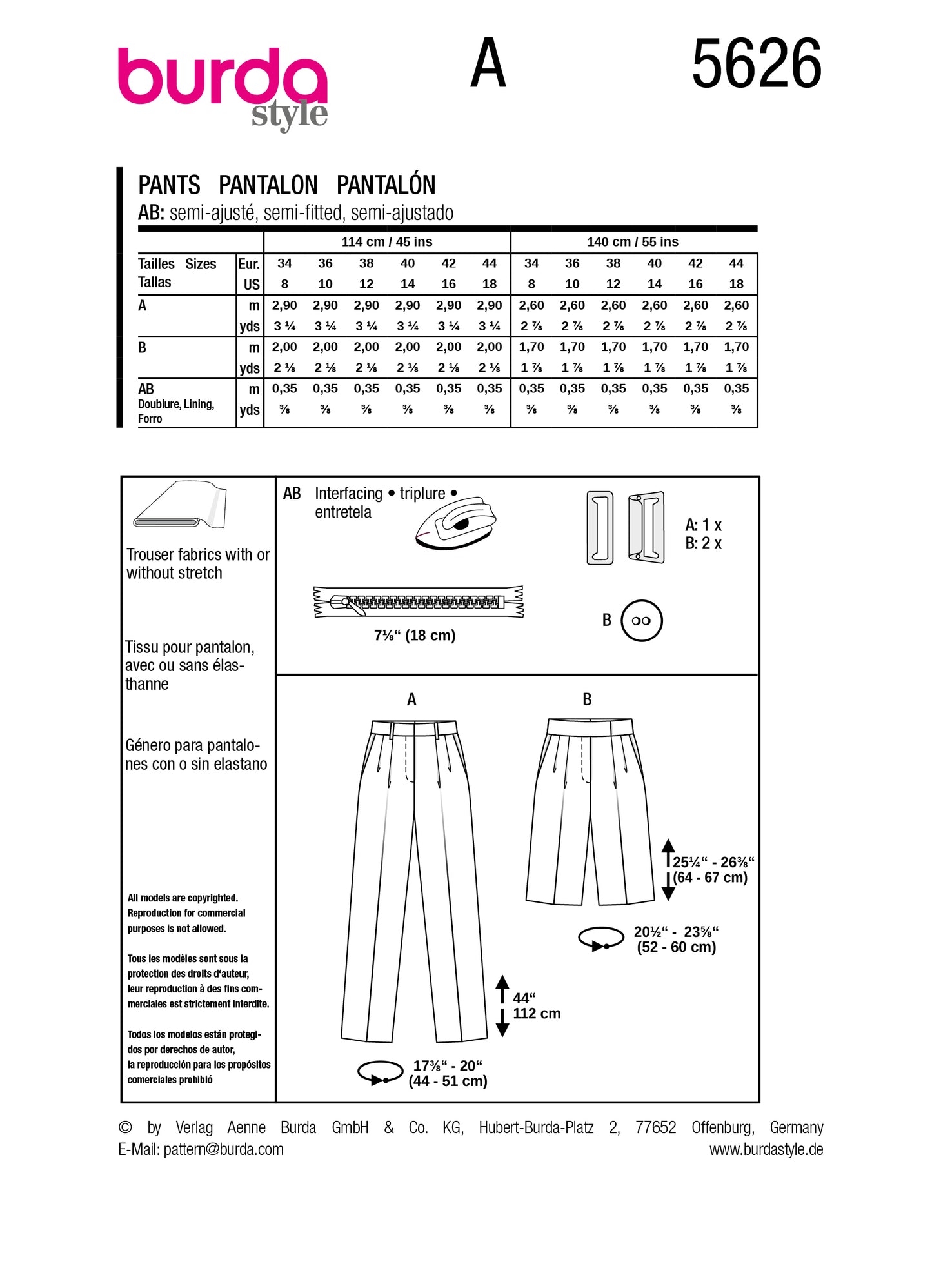 Burda 5626