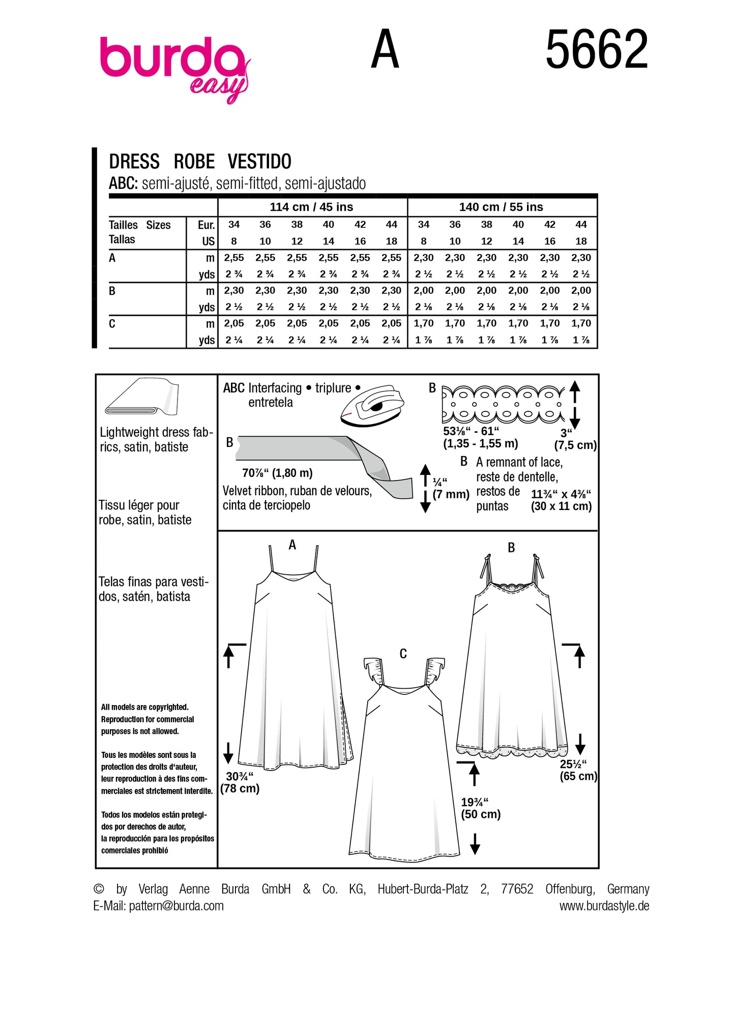 Burda 5662
