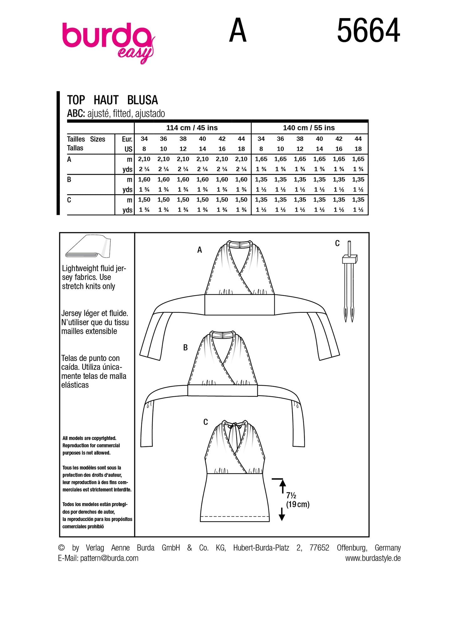 Burda 5664
