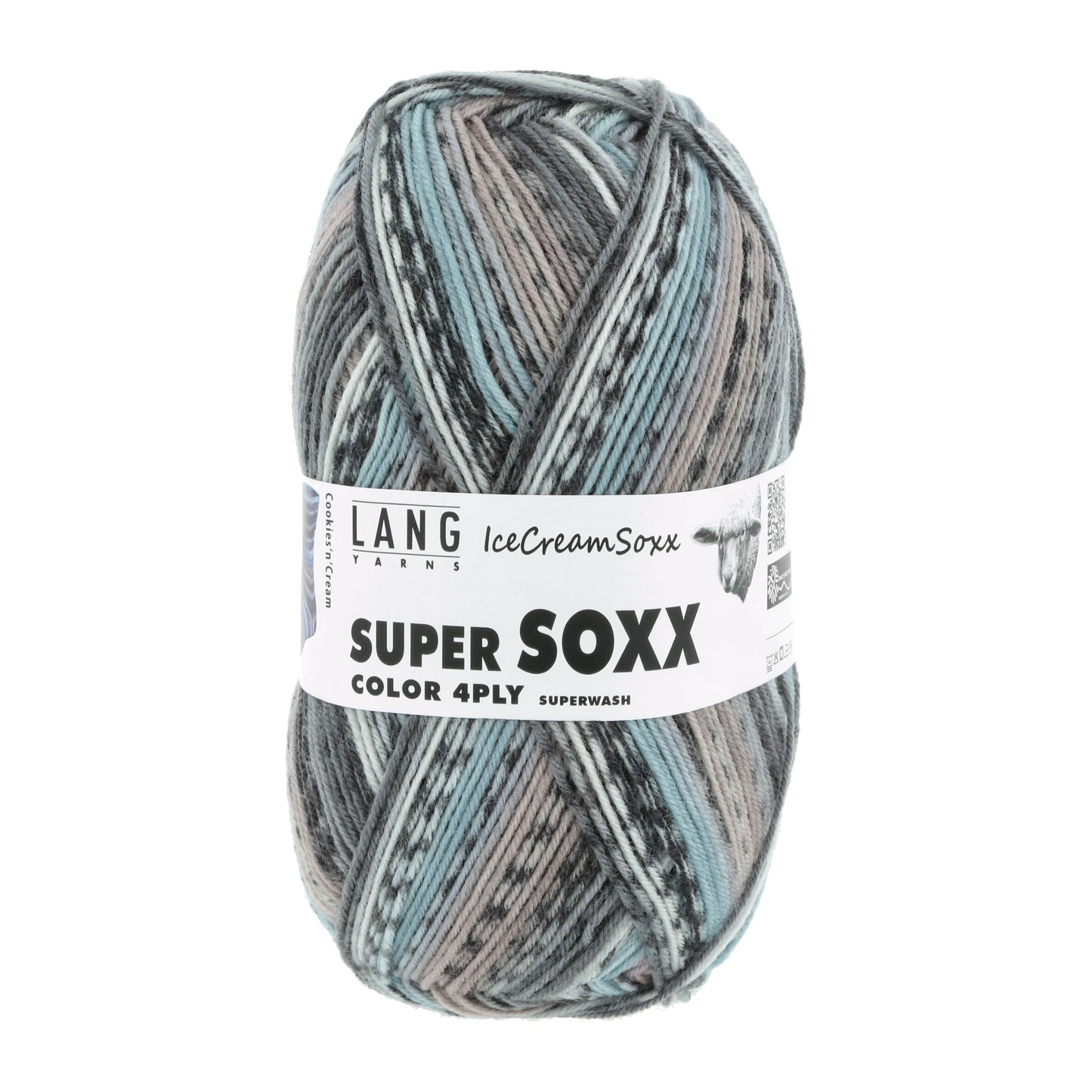 Super Soxx Color 4-fädig