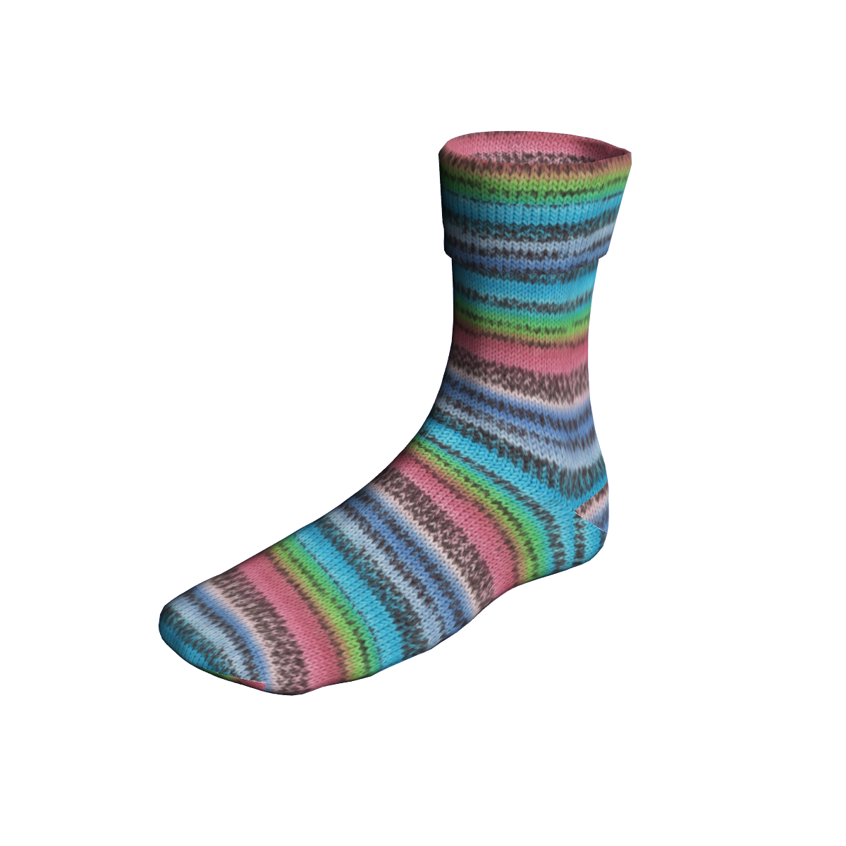 Super Soxx Color 4-fädig