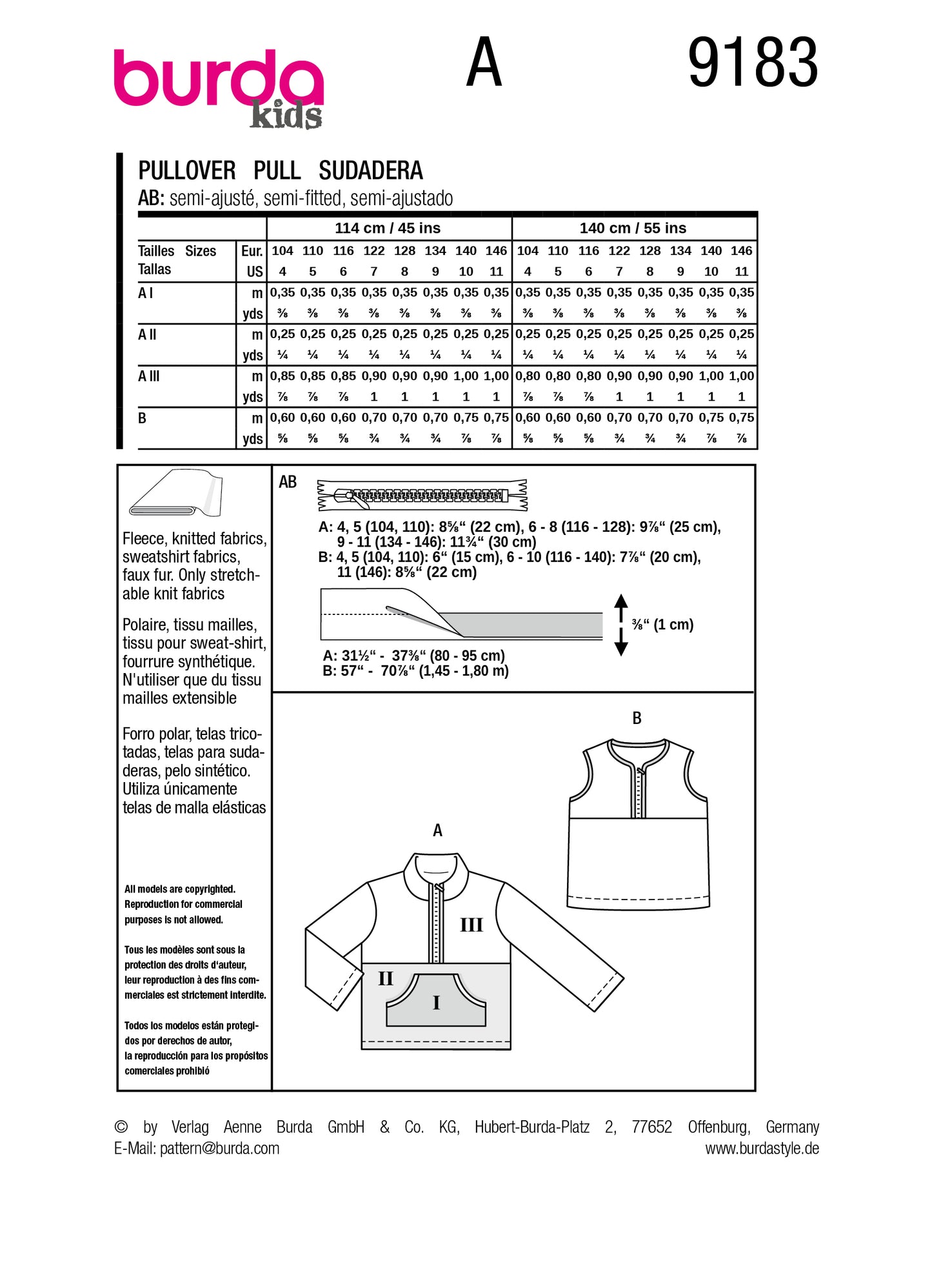 Burda 9183