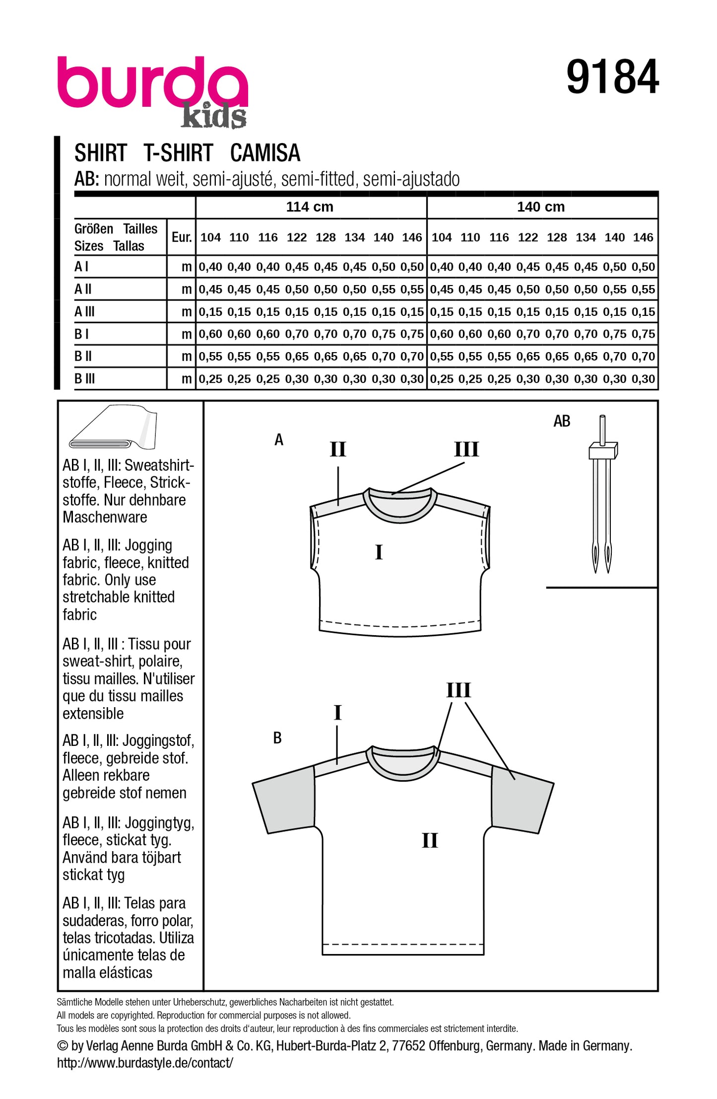 Burda 9184