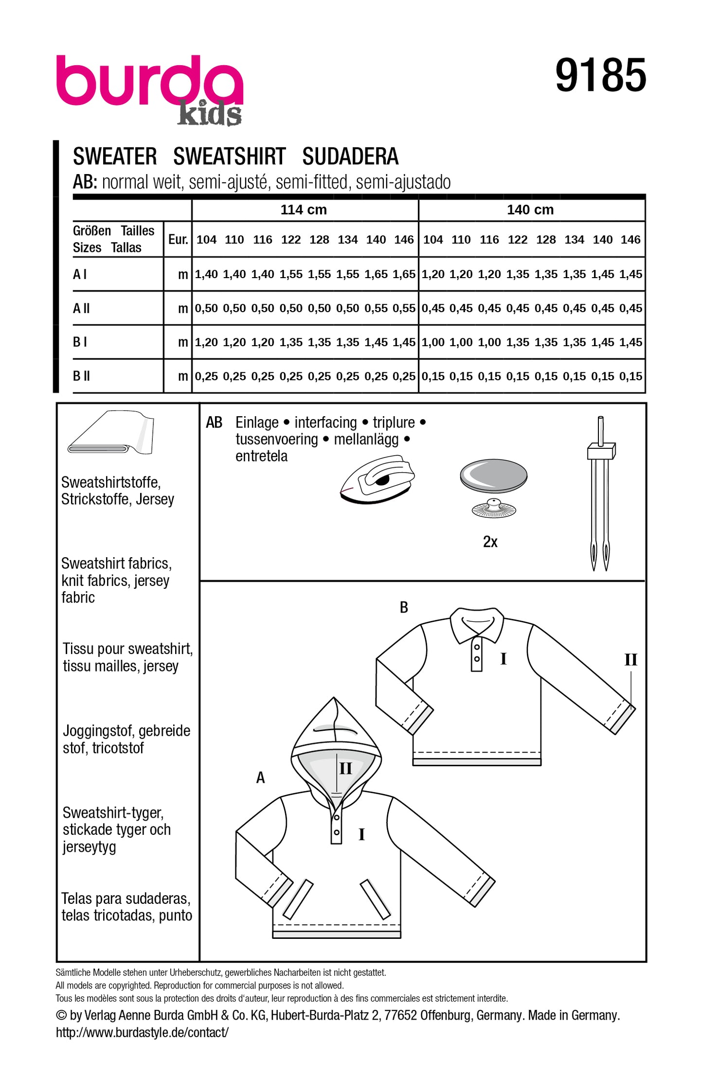 Burda 9185