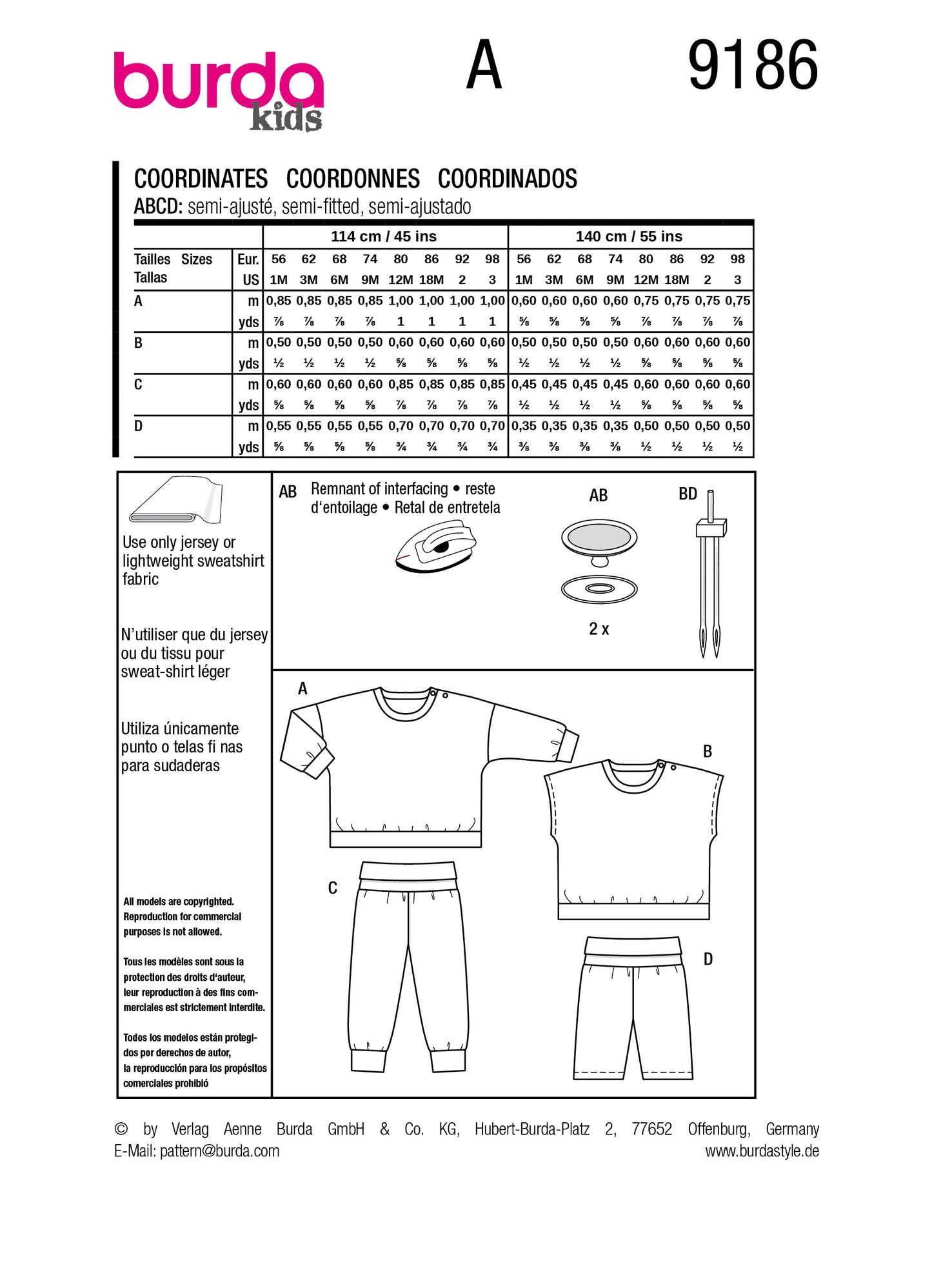 Burda 9186