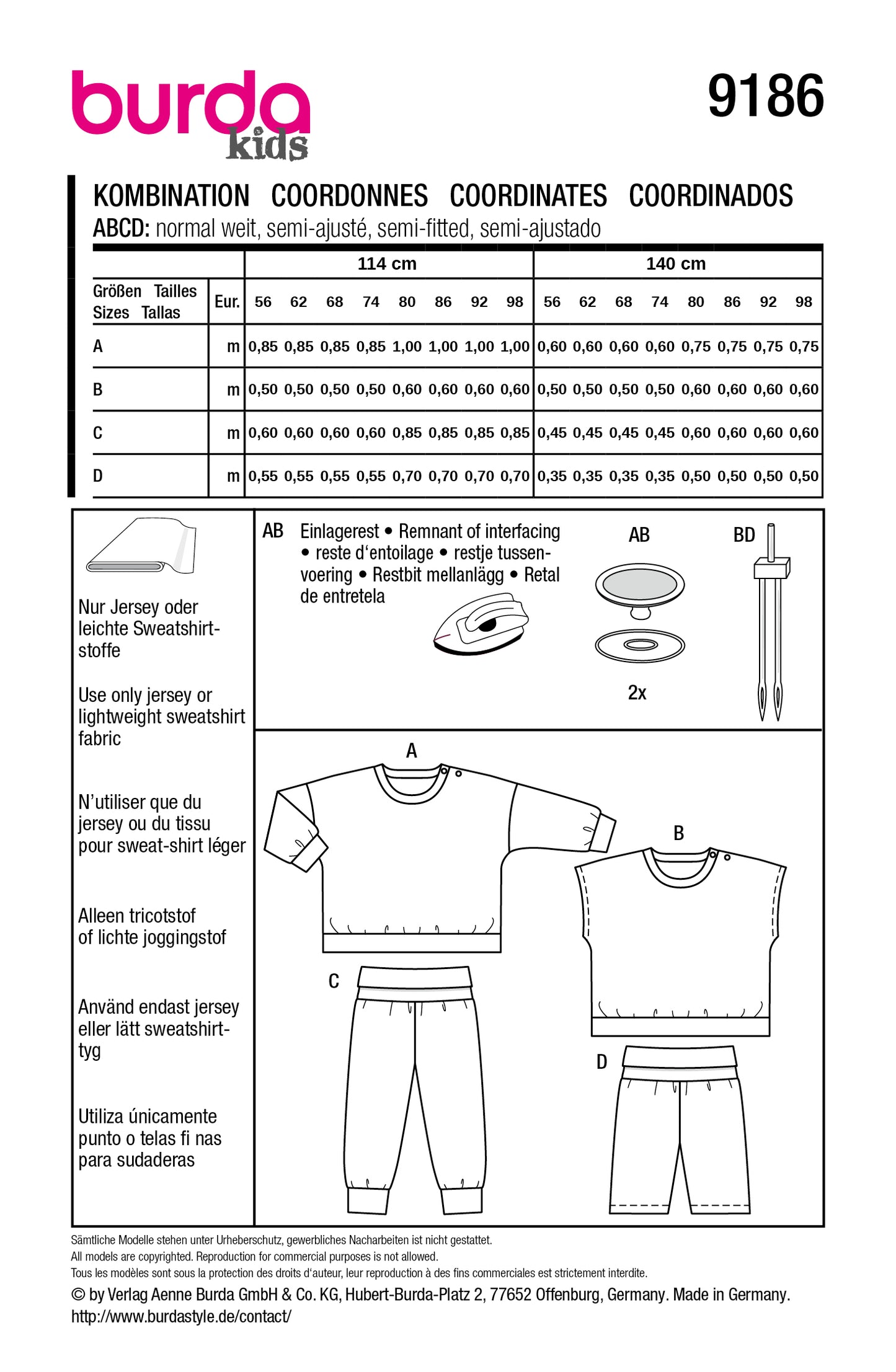Burda 9186