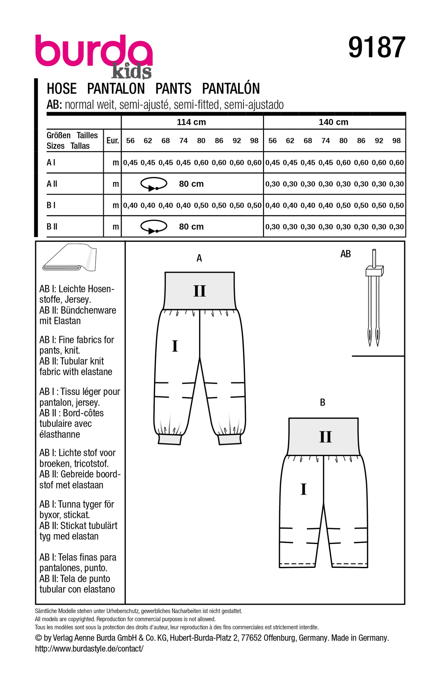 Burda 9187