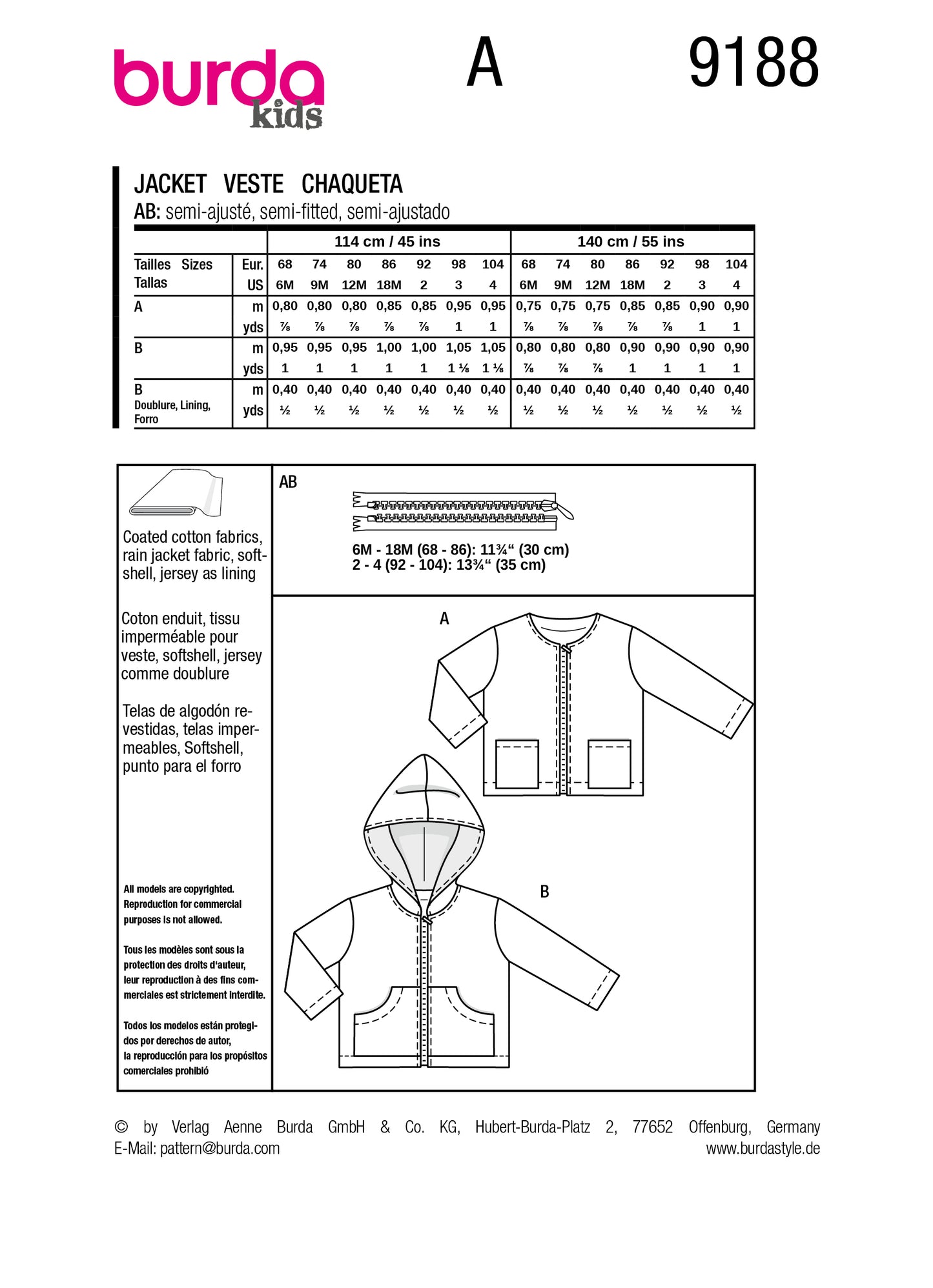 Burda 9188