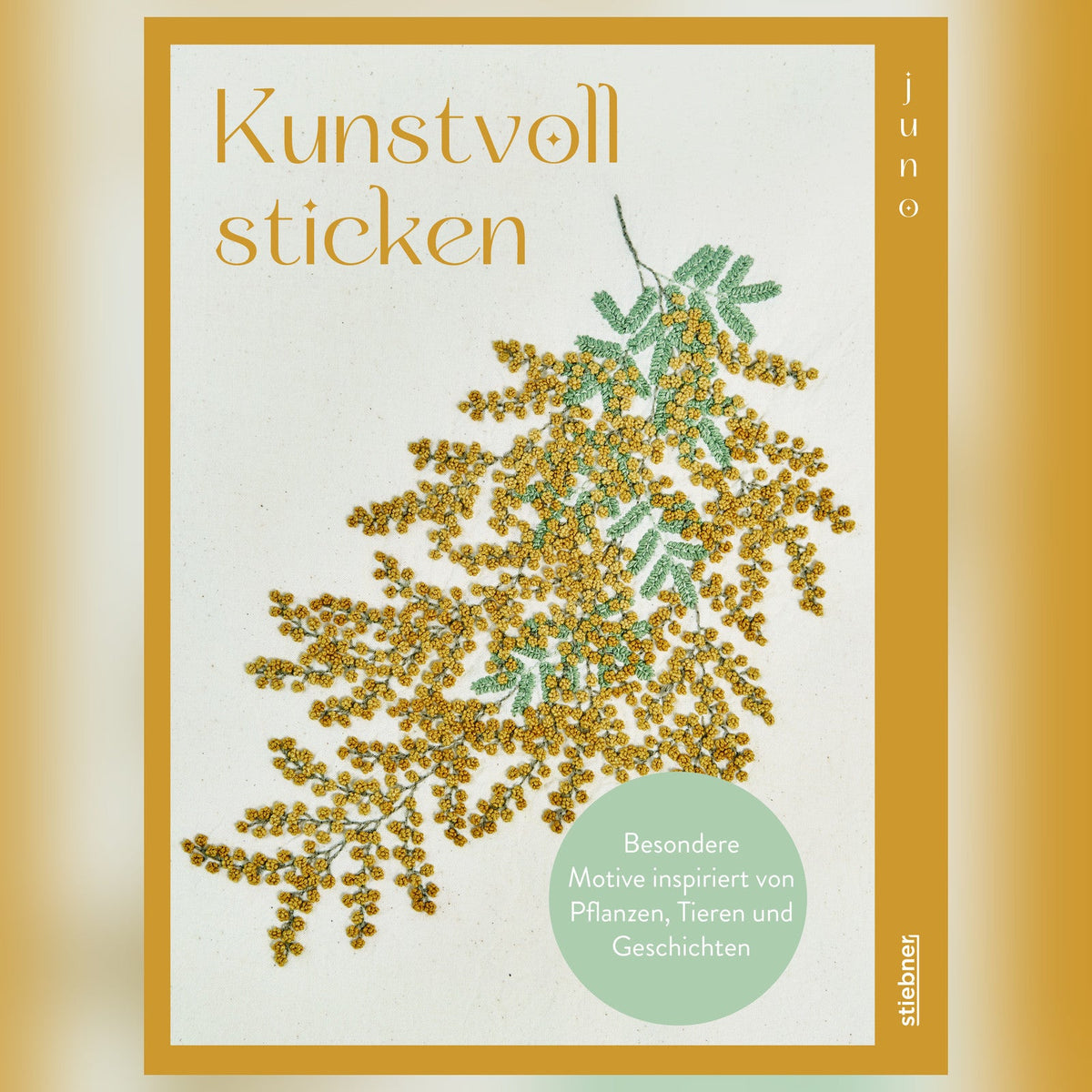 Kunstvoll sticken – Buchcover