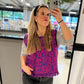 Merinostrick Jacquard pink