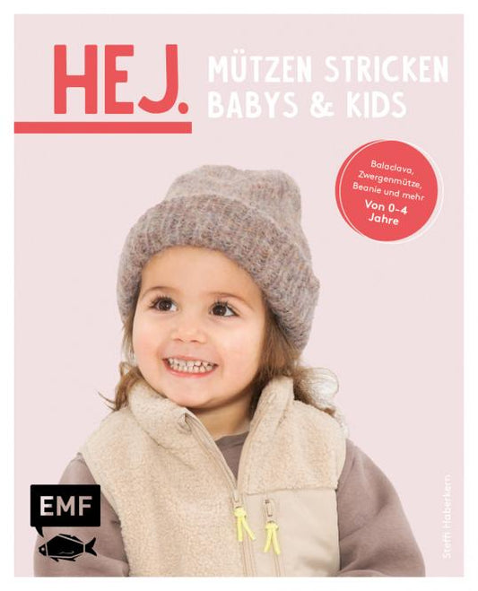 Mützen stricken Babys und Kids Hej