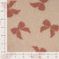 Teddyplüsch Jacquard Schleifen – Sand