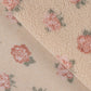Teddyplüsch Jacquard Rosen – Sand