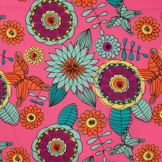 Viskose Chally fuchsia