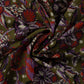 ECOVERO™ Viskose-Twill Paisley-Blumen – Khaki