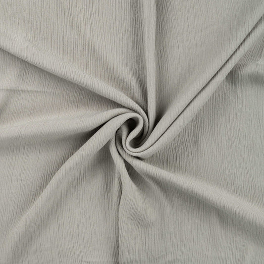 Viskose Crincle uni khaki