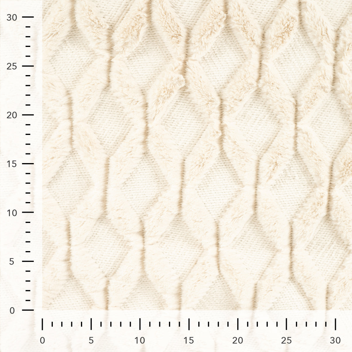 Steppstoff mit Fell Mabel – Sand