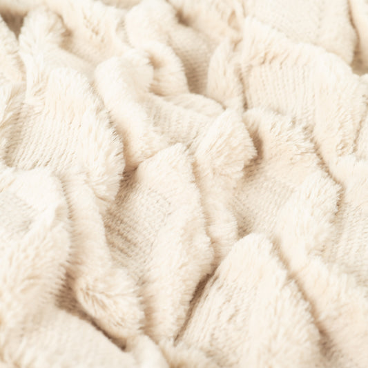 Steppstoff mit Fell Mabel – Sand