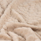 Kunstfell mit Punkten – Sand