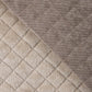 Stepp-Cordstoff – Champagner