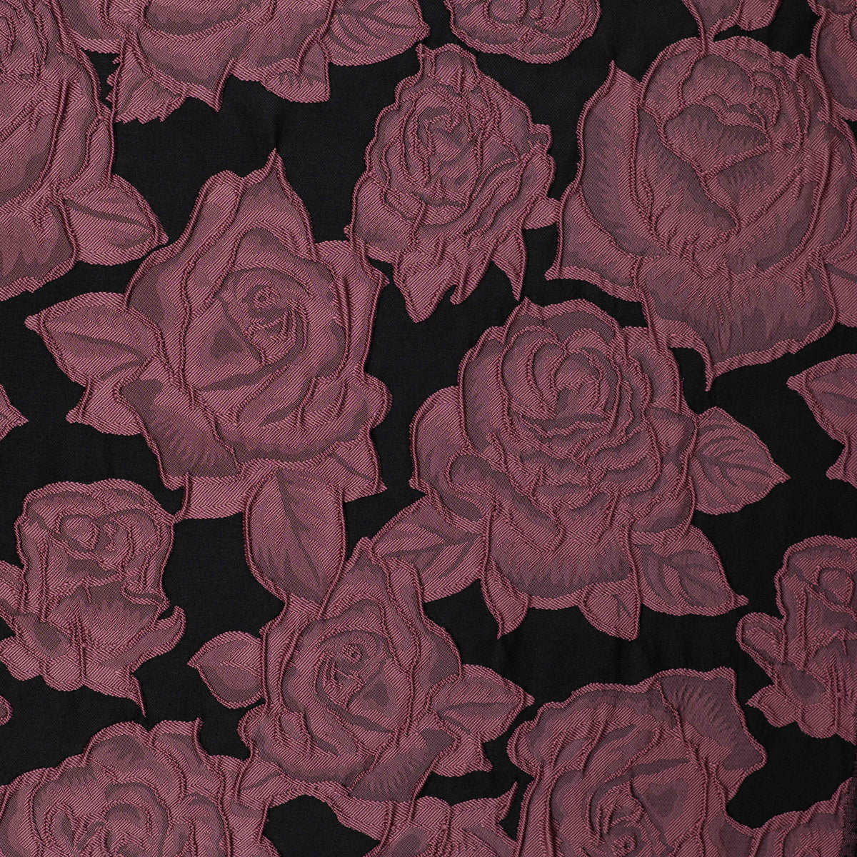 Jacquard Rosen – Weinrot