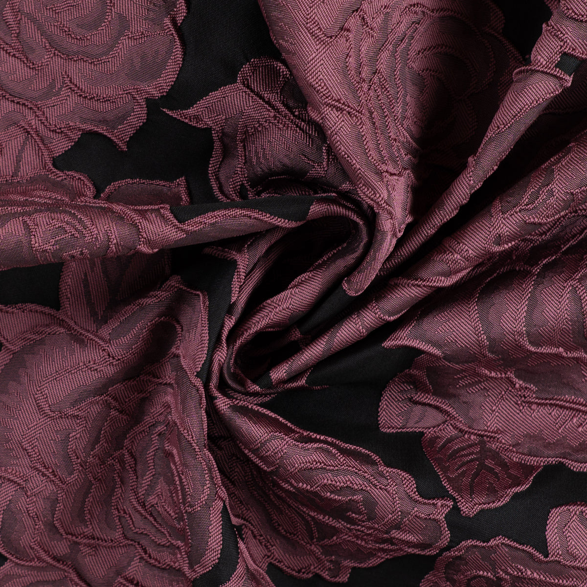 Jacquard Rosen – Weinrot