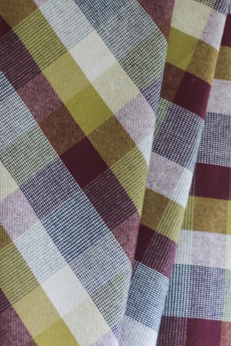 mind the MAKER Woodland Check – Axis – Detail 1