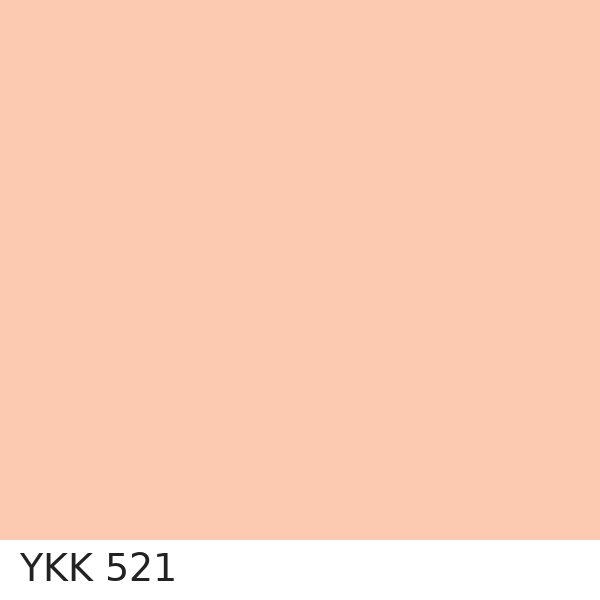 YKK Reißverschluss Kunststoffspirale – nicht teilbar – 3 mm – 50 cm