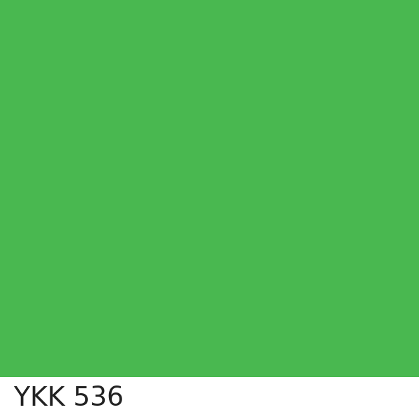 YKK Reißverschluss Kunststoffspirale – nicht teilbar – 3 mm – 60 cm